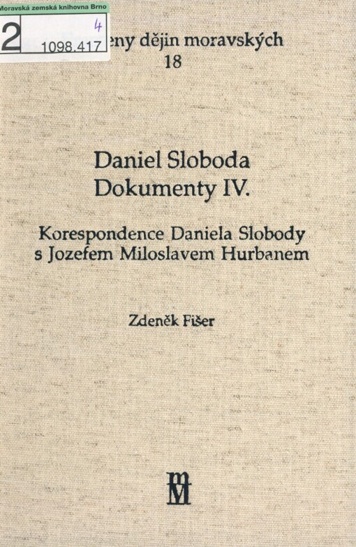 Daniel Sloboda - Dokumenty