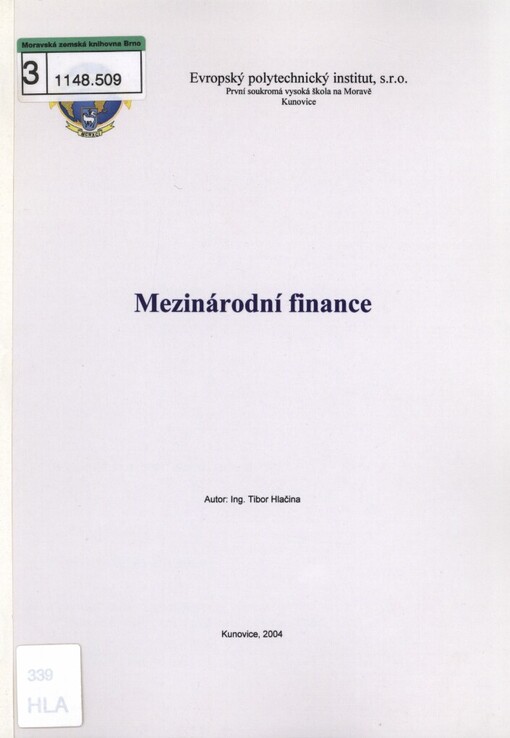 Mezinárodní finance