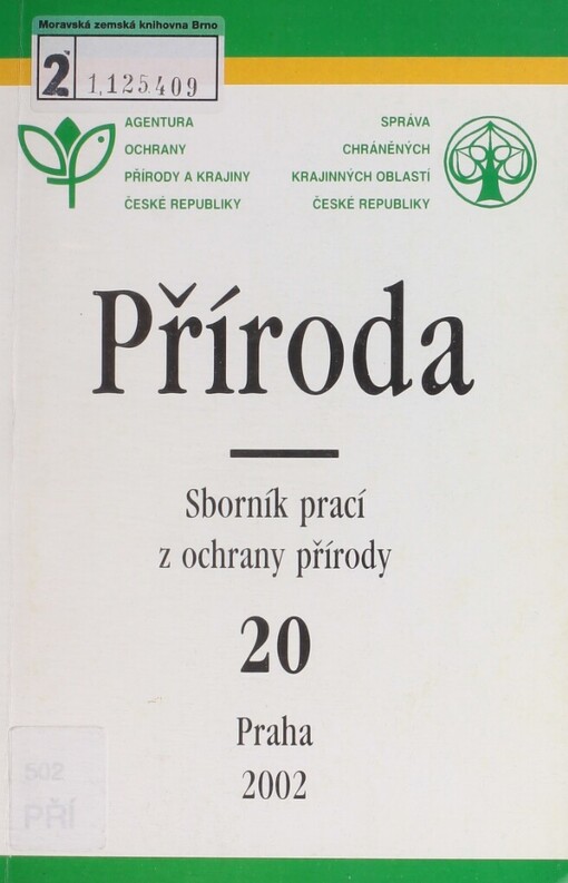 Národní přírodní rezervace Novozámecký rybník: přírodovědecké průzkumy a péče o chráněné území =: National nature reserve Novozámecký rybník: biological surveys and management