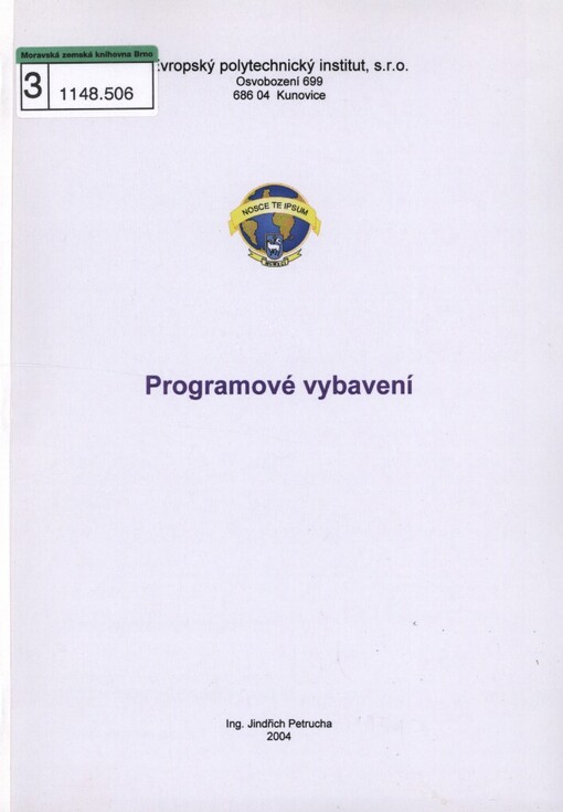 Programové vybavení