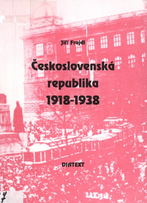 Československá republika 1918-1938