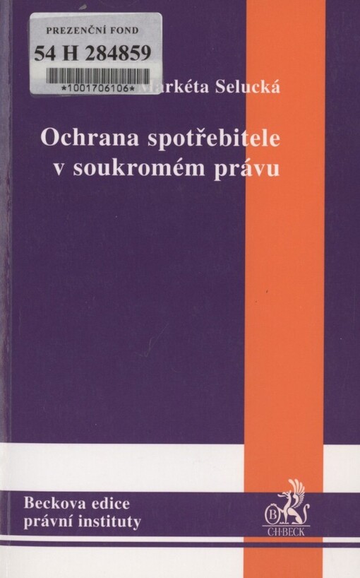 Ochrana spotřebitele v soukromém právu