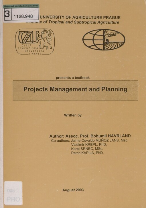 Projects management and planning