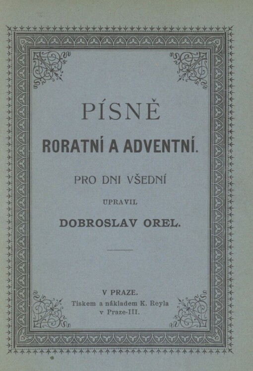 Písně roratní a adventní