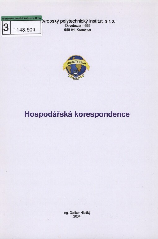 Hospodářská korespondence