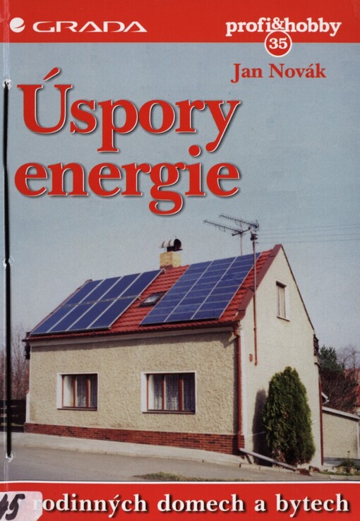 Úspory energie v rodinných domech a bytech