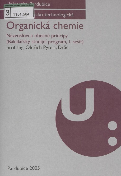 Organická chemie: bakalářský studijní program