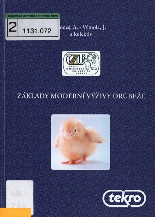 Základy moderní výživy drůbeže