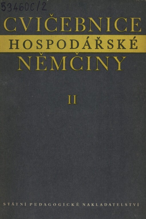 Cvičebnice hospodářské němčiny