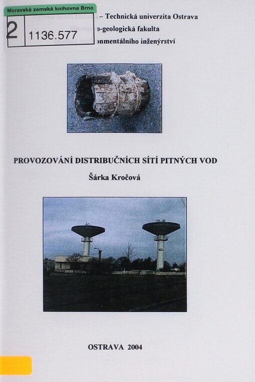 Provozování distribučních sítí pitných vod