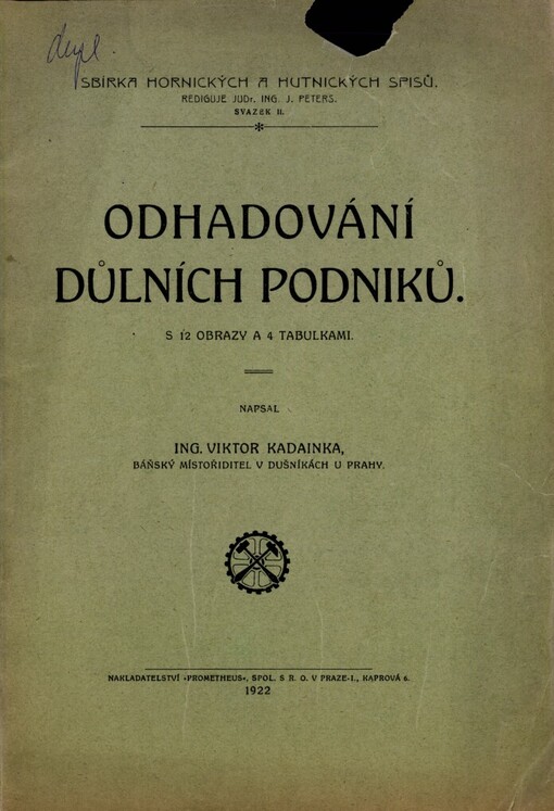 Odhadování důlních podniků