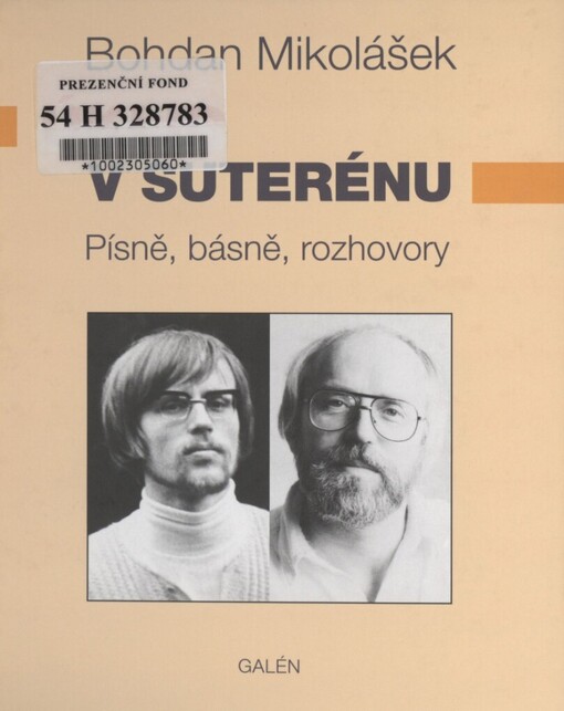 Úklid v suterénu: písně, básně, rozhovory