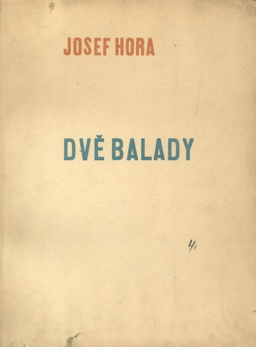 Dvě balady