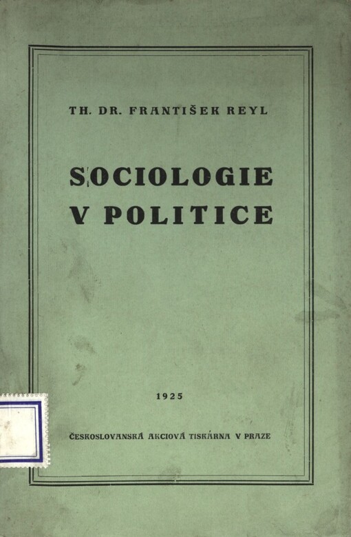 Sociologie v politice