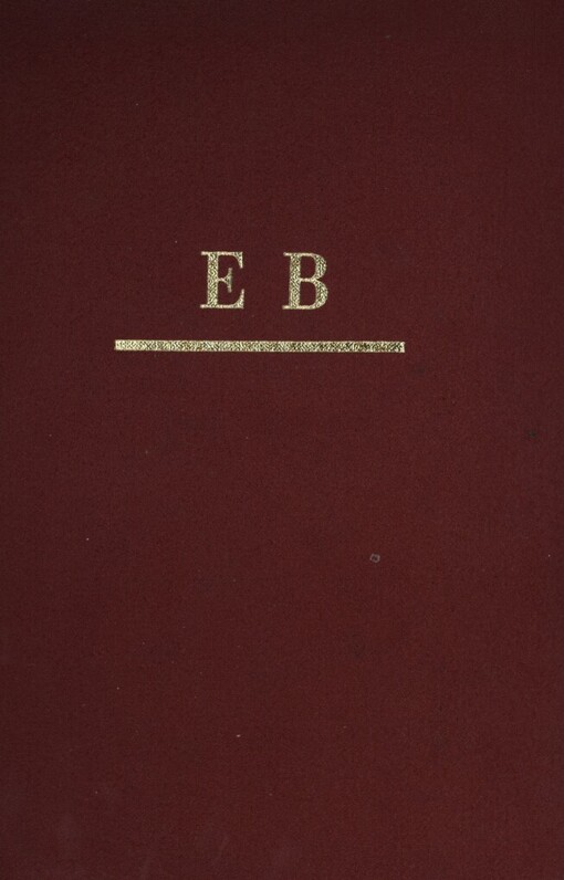 Čítanka Dr. Edv. Beneše :[jeho život a dílo]