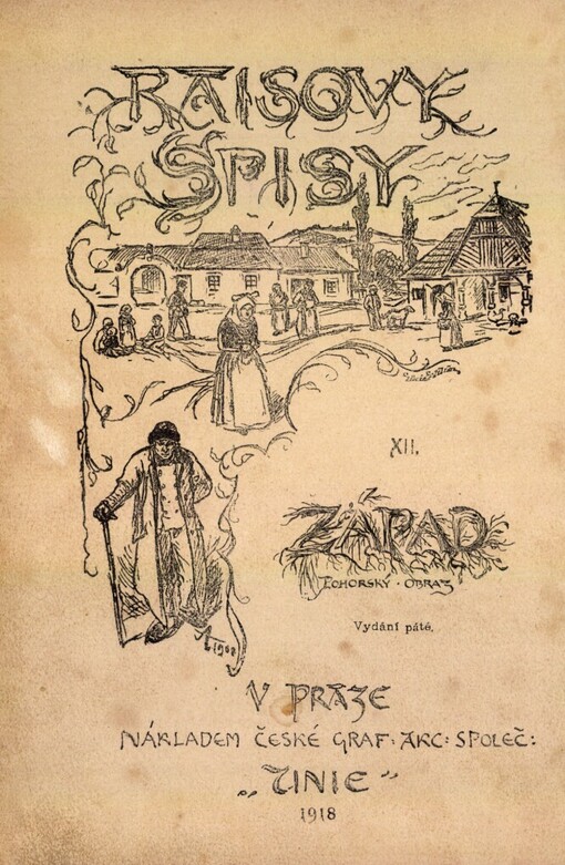 Západ :pohorský obraz
