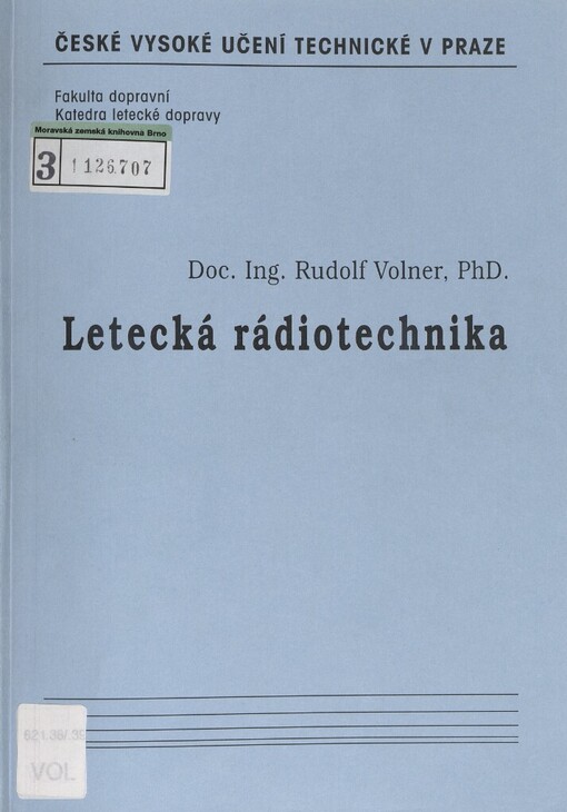 Letecká rádiotechnika