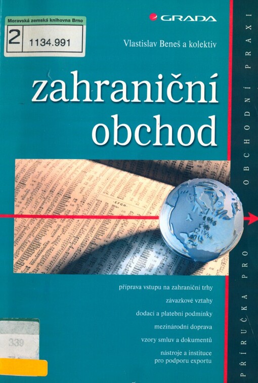 Zahraniční obchod: [příručka pro obchodní praxi]
