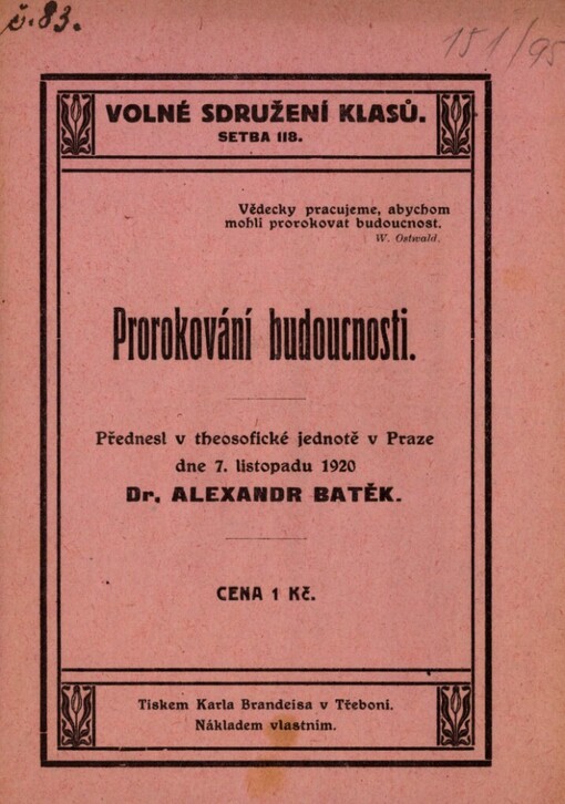 Prorokování budoucnosti