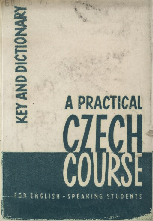 A practical czech course for english-speaking students