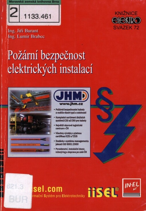 Požární bezpečnost elektrických instalací