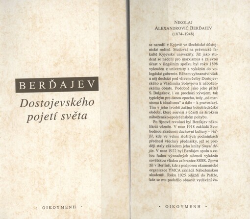 Dostojevského pojetí světa