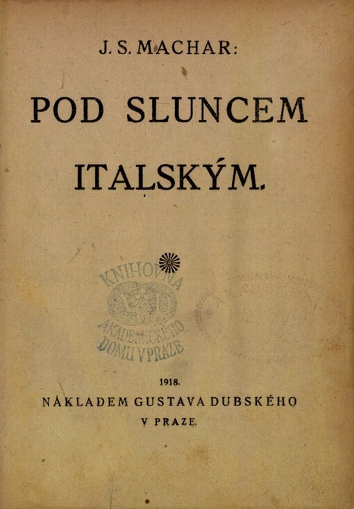 Pod sluncem italským