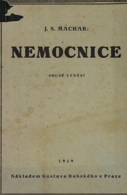 Nemocnice :[1913], 2. vyd.