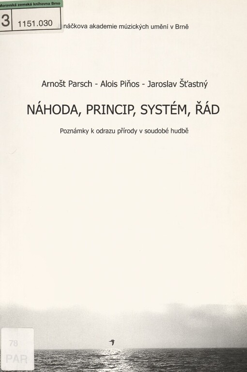 Náhoda, princip, systém, řád: poznámky k odrazu přírody v současné hudbě