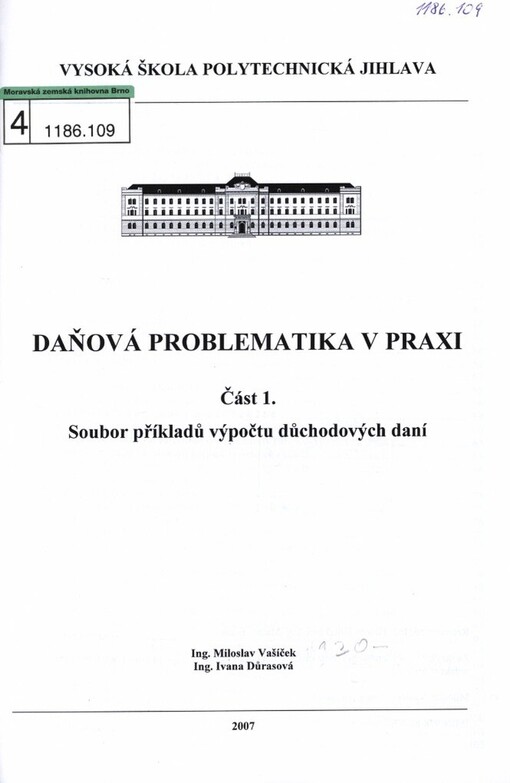 Daňová problematika v praxi