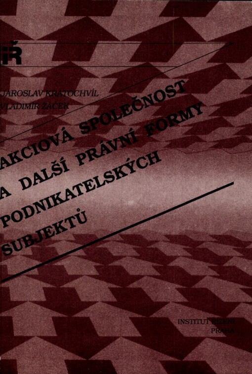 Akciová společnost a další právní formy podnikatelských subjektů