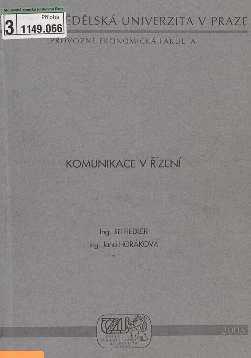 Komunikace v řízení