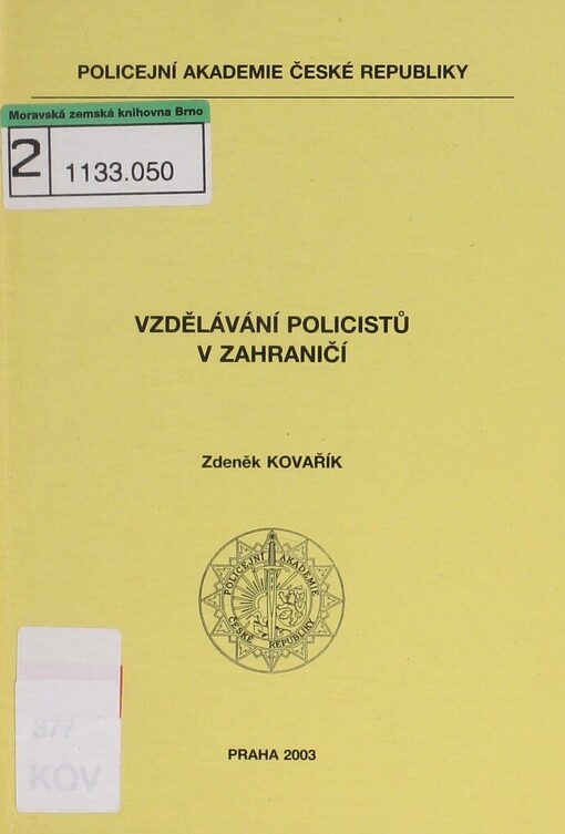 Vzdělávání policistů v zahraničí