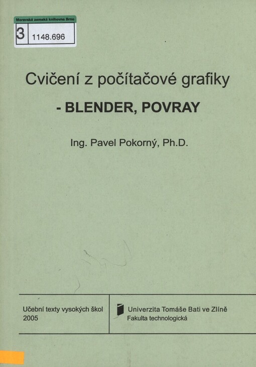 Cvičení z počítačové grafiky - Blender, Povray