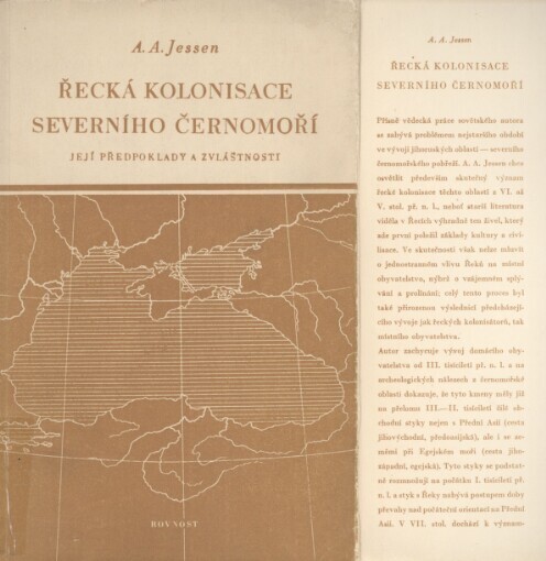 Řecká kolonisace severního Černomoří, její předpoklady a zvláštnosti