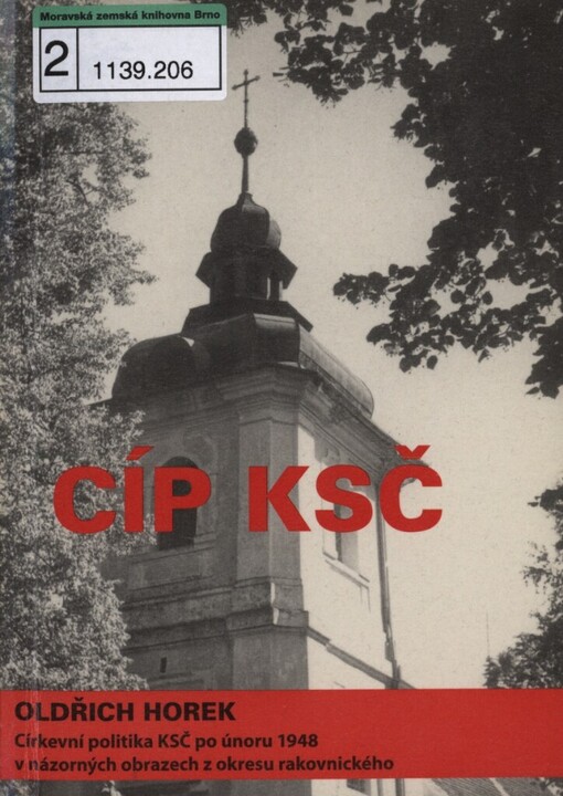 Cíp KSČ: církevní politika KSČ po únoru 1948 v názorných obrazech z okresu rakovnického