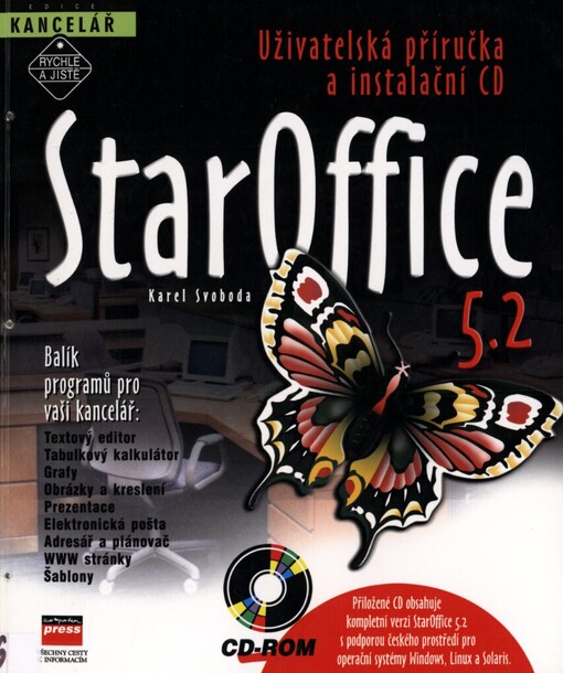 StarOffice 5.2 :uživatelská příručka a instalační CD
