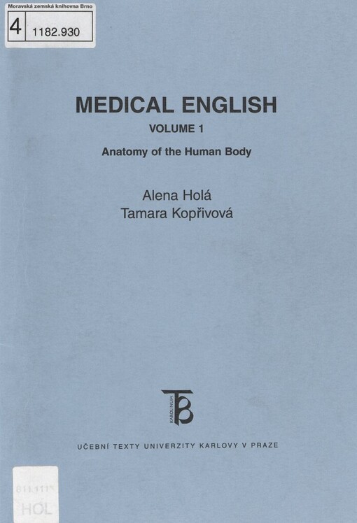 Medical English, 1. vyd.