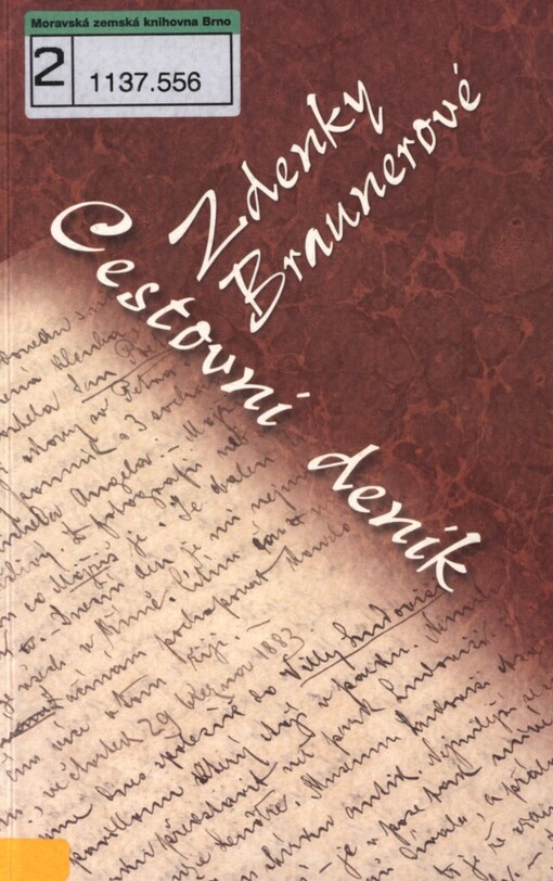 Cestovní deník Zdenky Braunerové (1883)