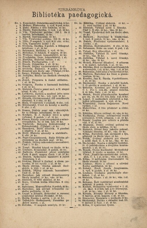 O vyučování fysice ve školách obecných a měšťanských