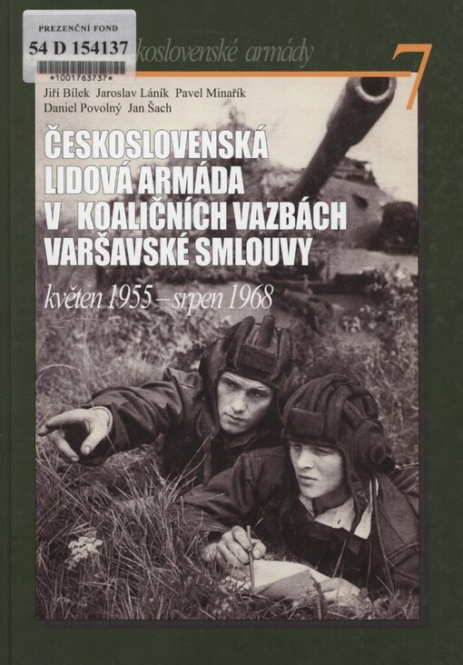 Československá lidová armáda v koaličních vazbách Varšavské smlouvy: květen 1955 - srpen 1968