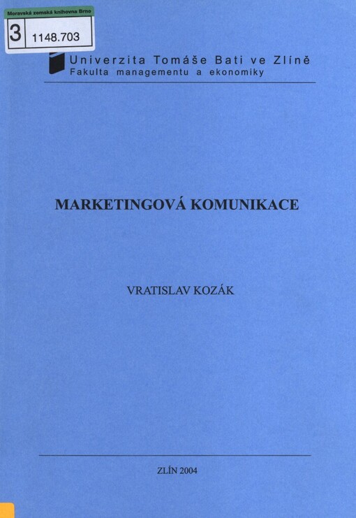Marketingová komunikace