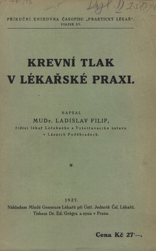 Krevní tlak v lékařské praxi