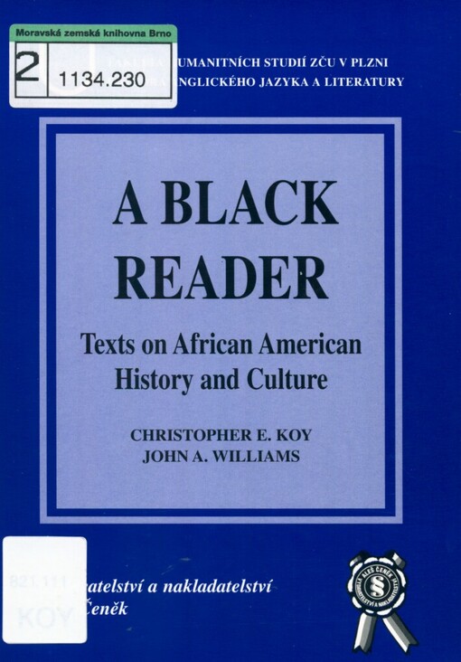 black reader: texts on African American history and culture