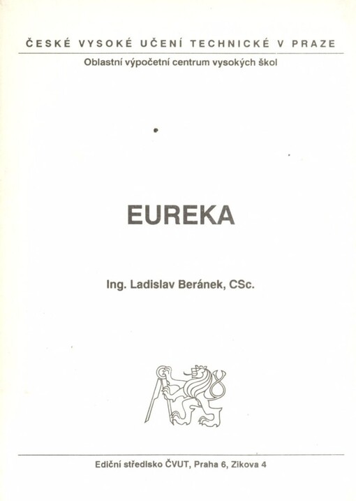 EUREKA: Určeno pro stud. všech fakult ČVUT