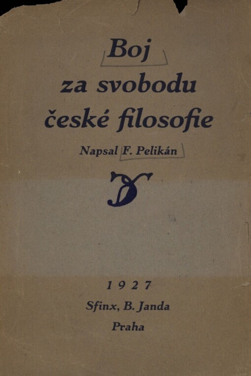 Boj za svobodu české filosofie