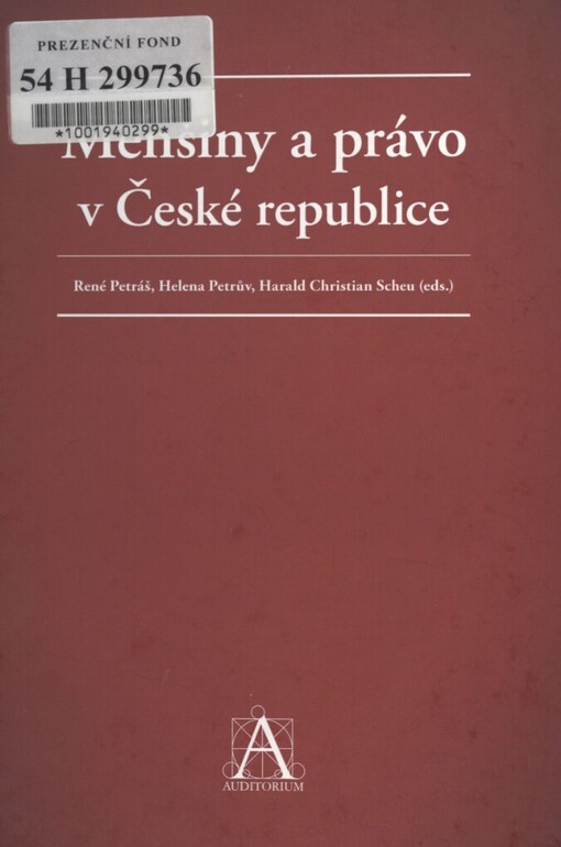 Menšiny a právo v České republice
