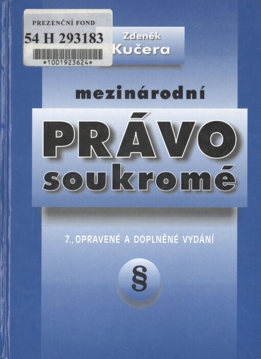 Mezinárodní právo soukromé