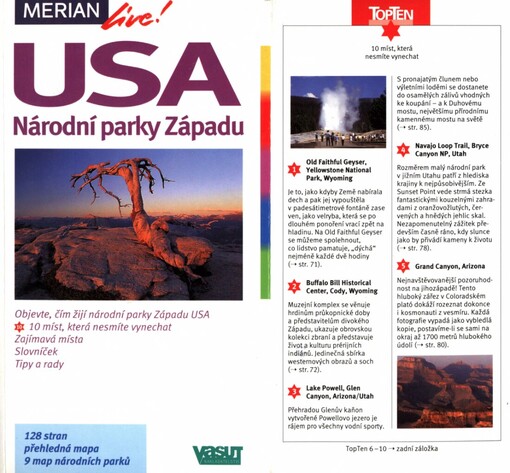 USA: národní parky Západu