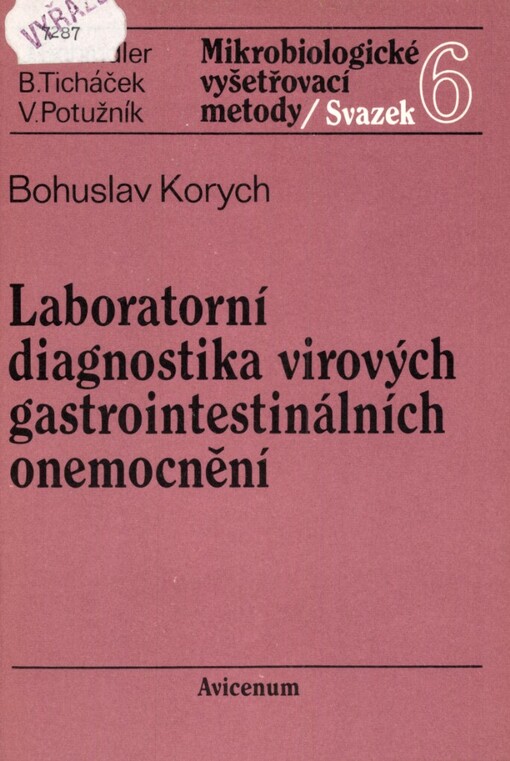Laboratorní diagnostika virových gastrointestinálních onemocnění